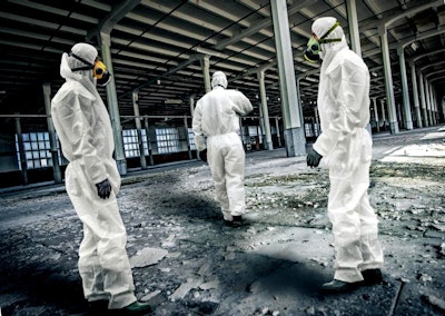 Disposable PPE Asbestos