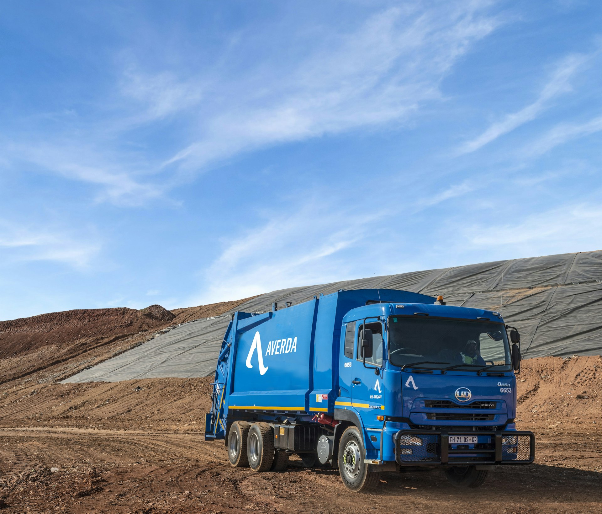 Vlakfontein SA Truck in Landfill